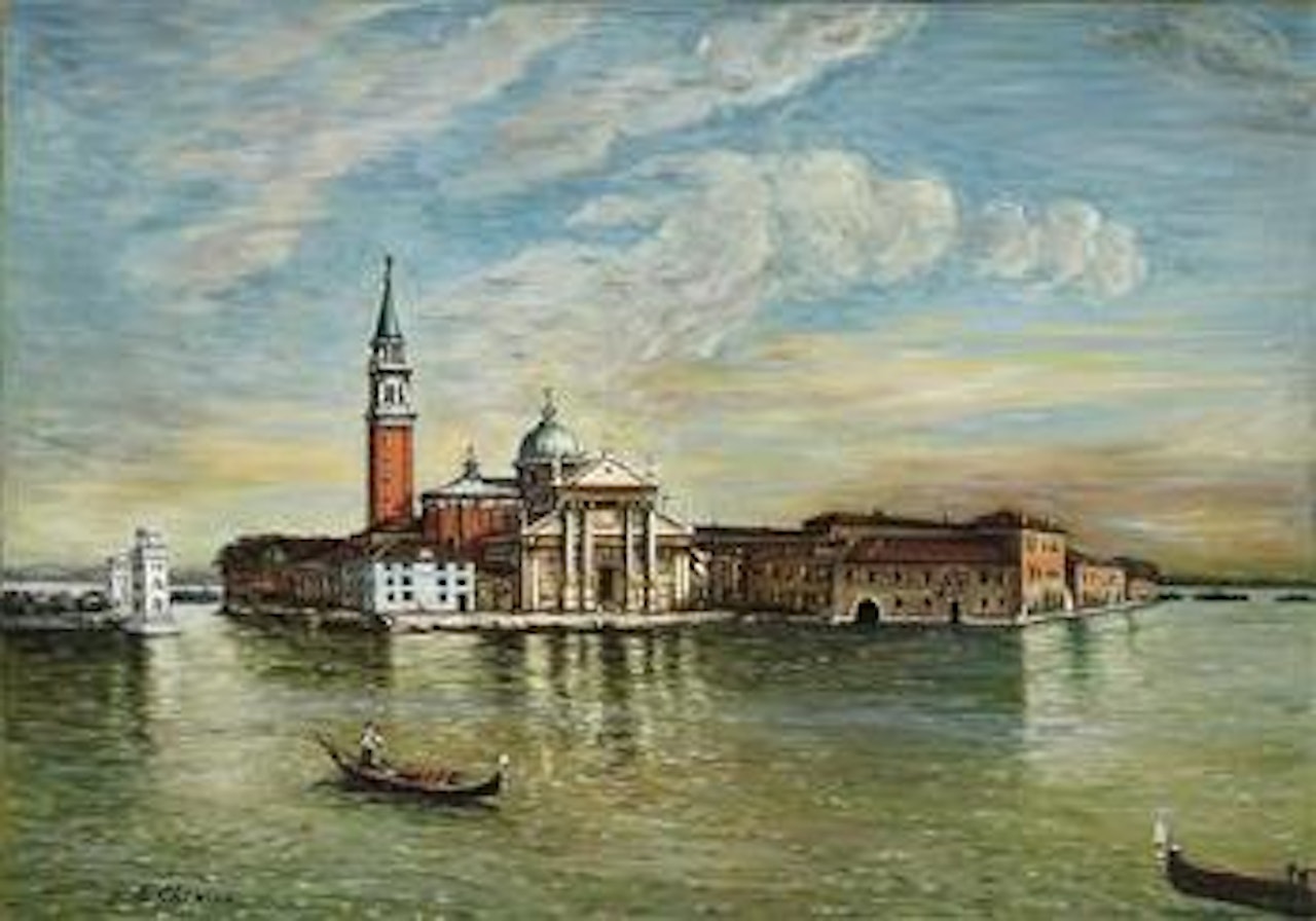 Venezia - Isola di San Giorgio by Giorgio de Chirico