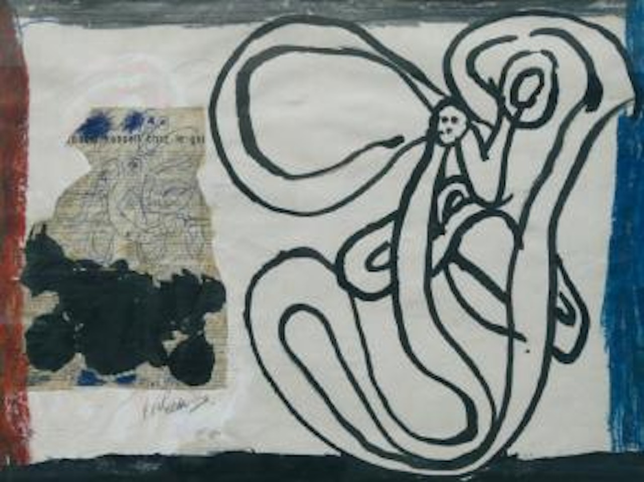 Composition by Walasse Ting
