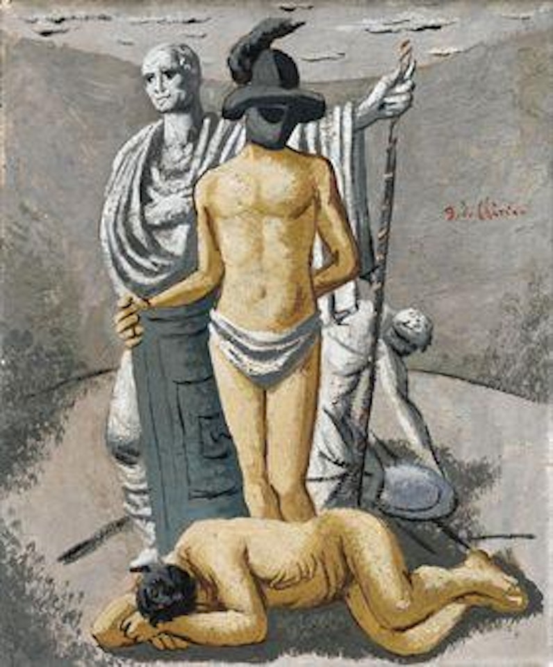 Nell'arena by Giorgio de Chirico