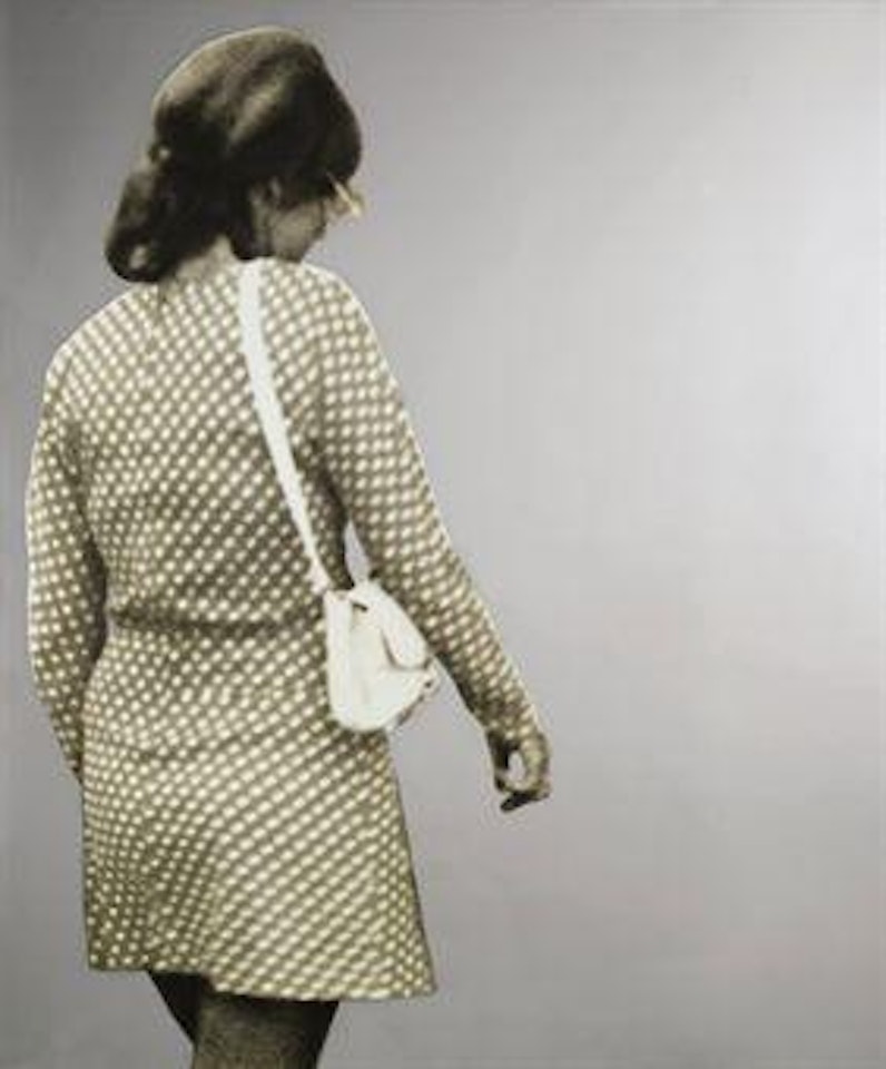 Ragazza con vestito pallini by Michelangelo Pistoletto