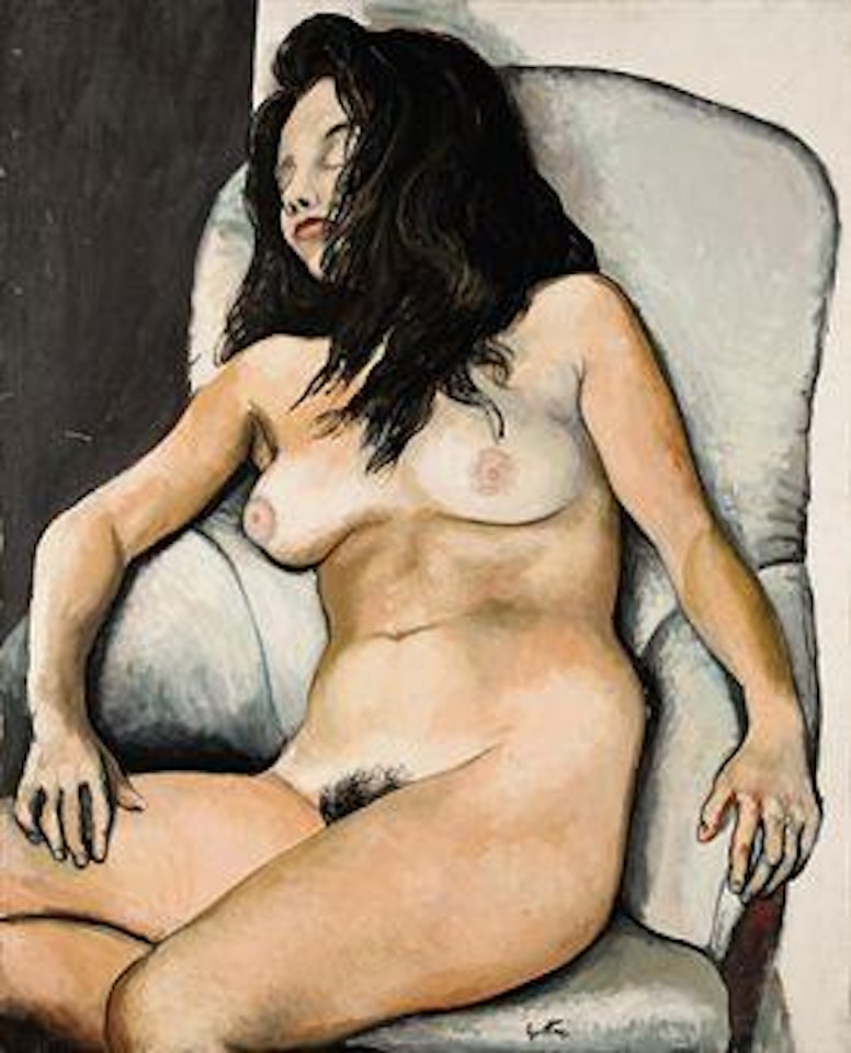 Nudo addormentato by Renato Guttuso