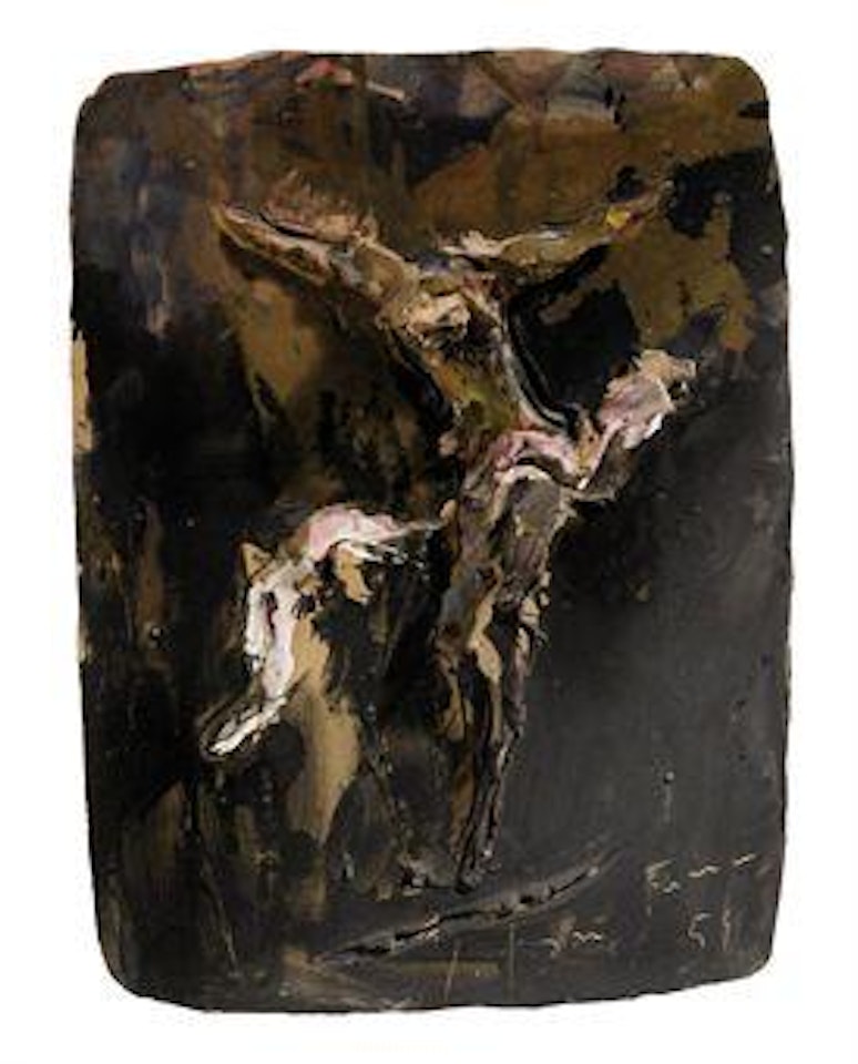 Crocefisso by Lucio Fontana