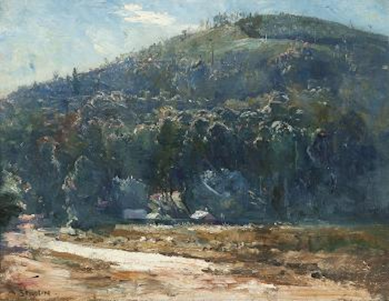 Blackwoods, Macedon by Arthur Ernest Streeton