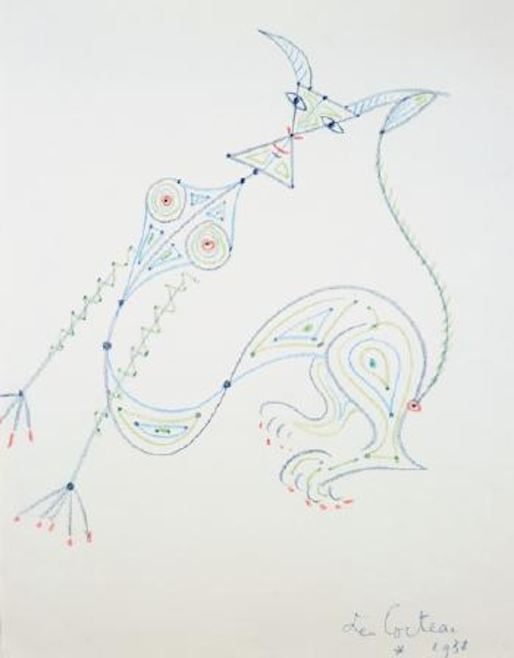 Grand sphinx by Jean Cocteau