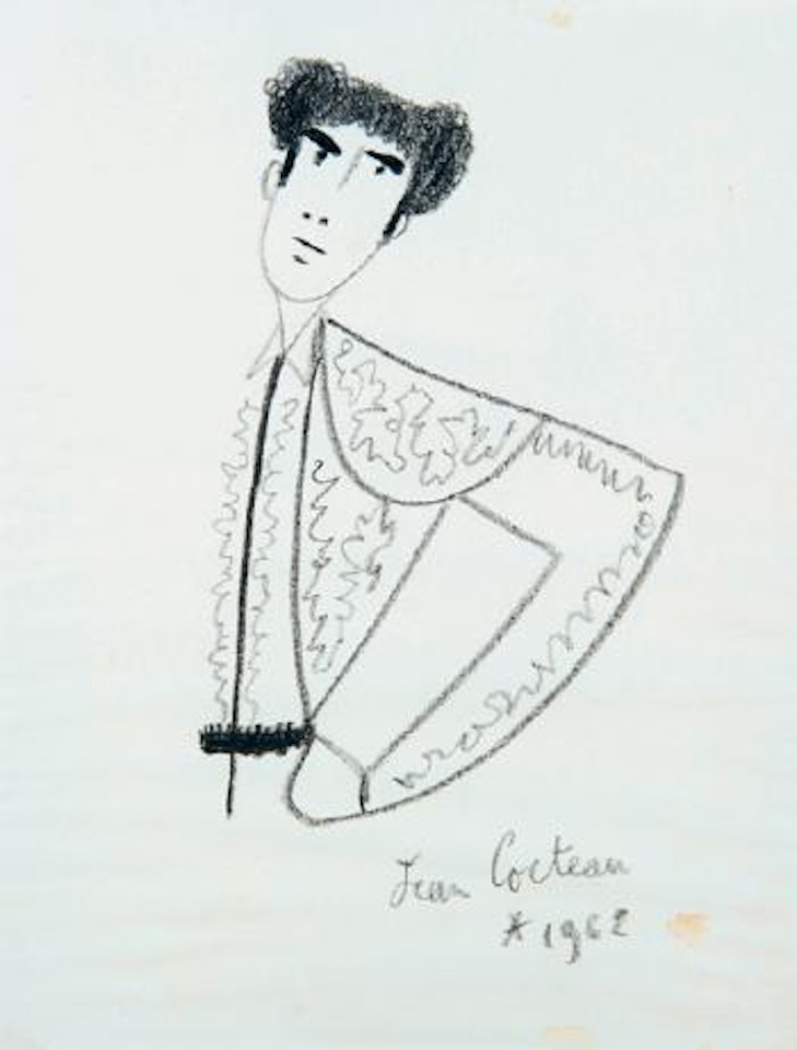 Toréador, main sur la hanche by Jean Cocteau