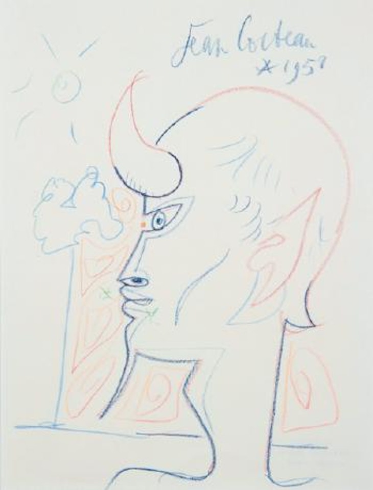 Faune à la barbiche by Jean Cocteau
