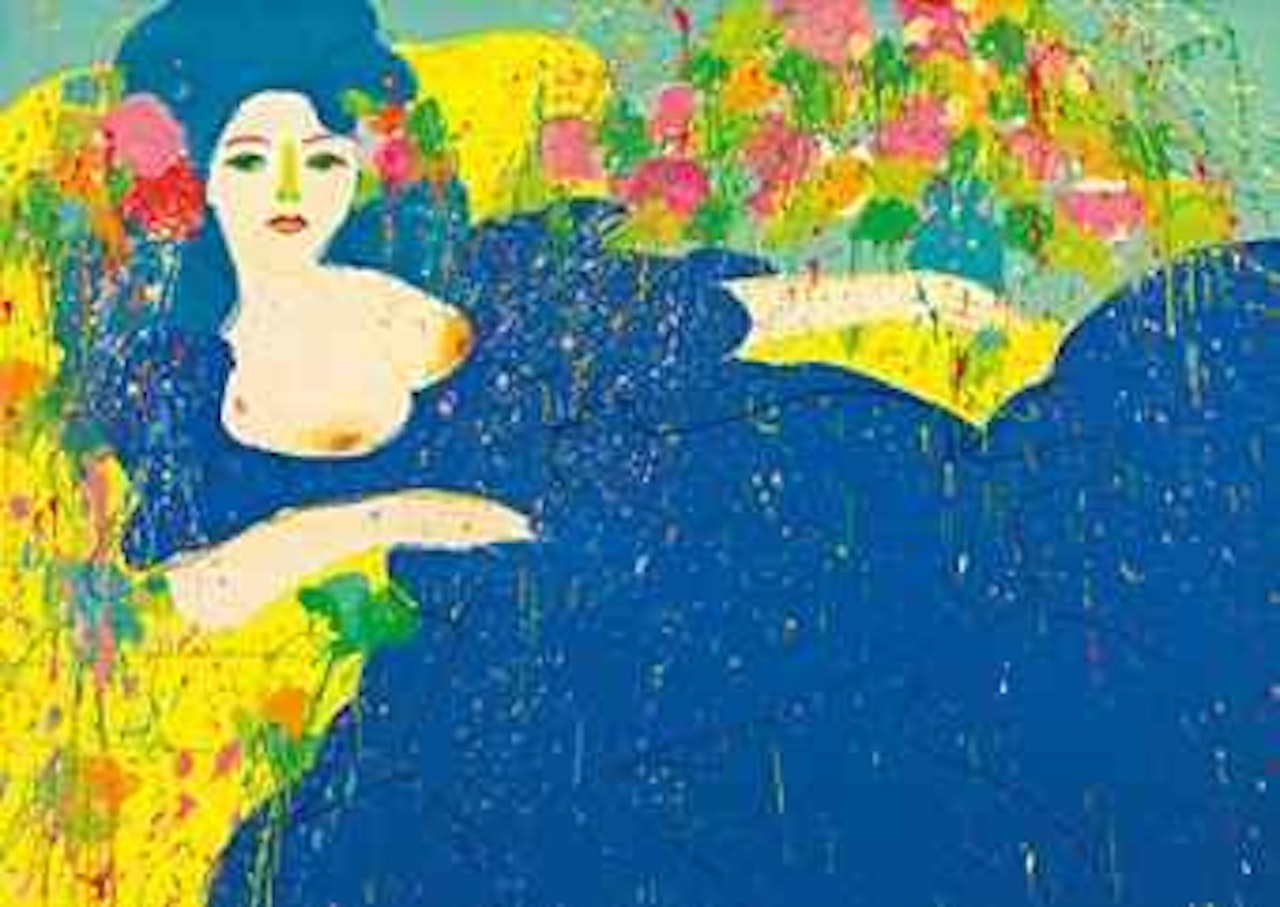 I am an Old Fashioned Girl by Walasse Ting