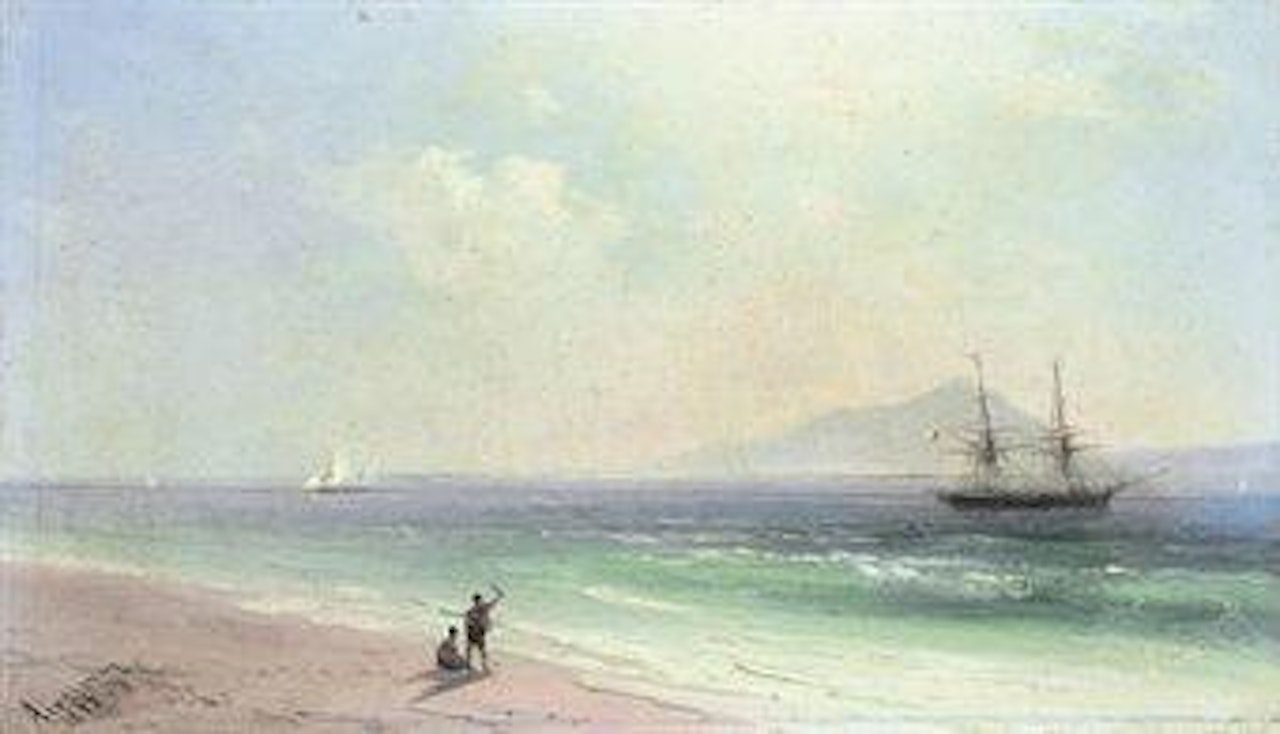 Departing for foreign shores by Ivan Konstantinovich Aivazovsky