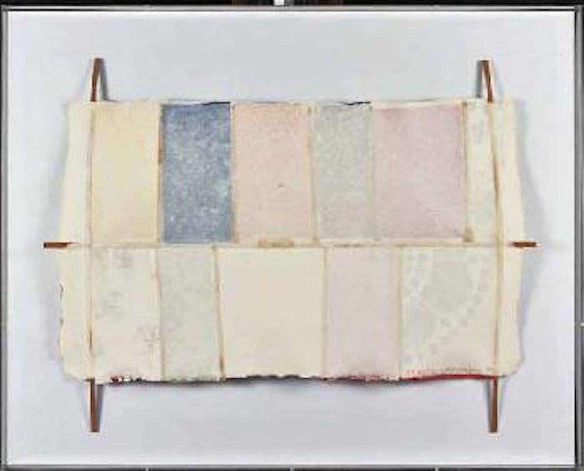 Bones and Unions: Hard Height by Robert Rauschenberg