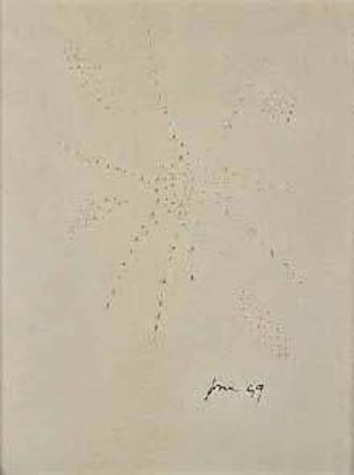 Concetto spaziale by Lucio Fontana