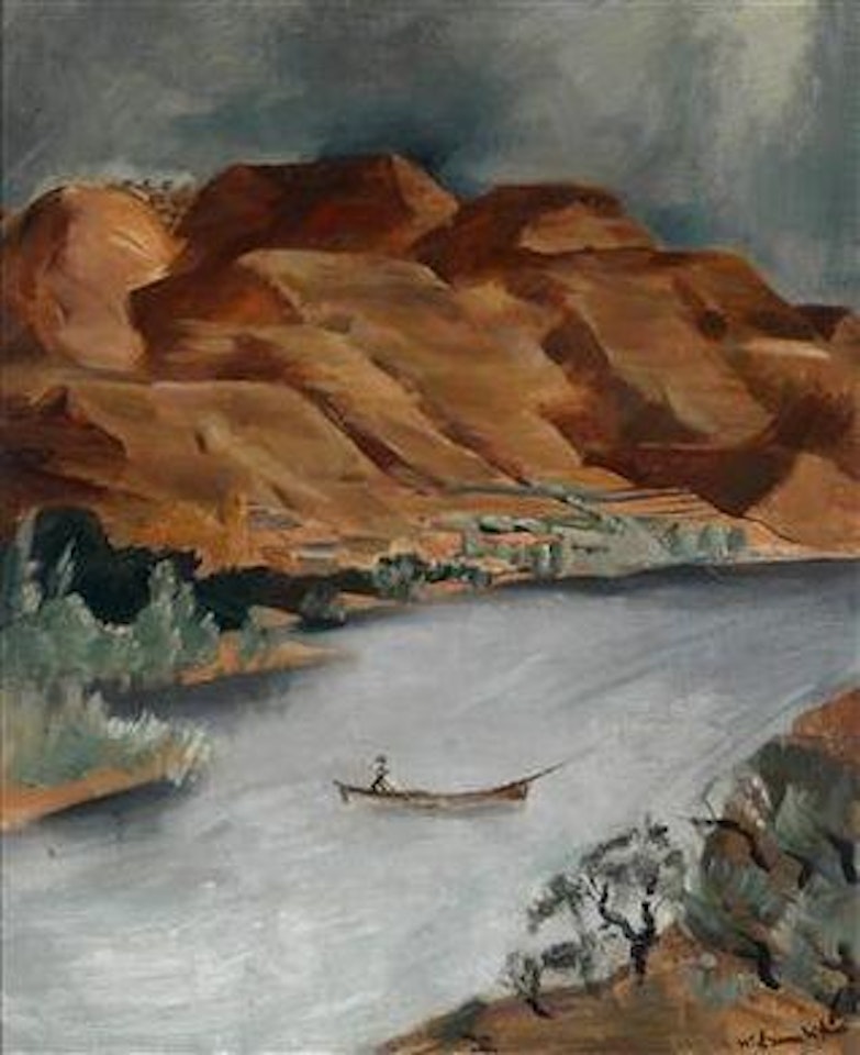 Spanish landscape by Willy Eisenschitz