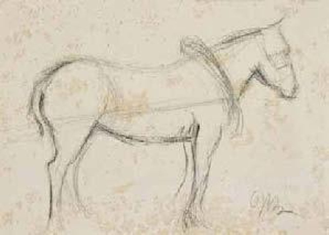 Studio di cavallo by Umberto Boccioni
