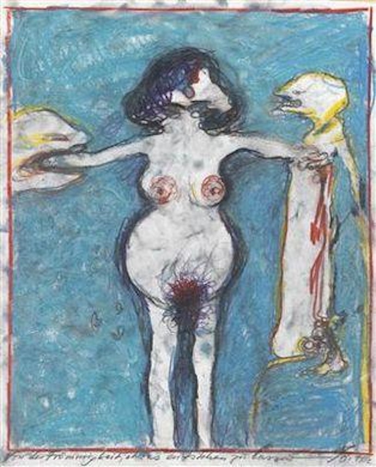 Von der Frömmigkeit etwas entstehen zu lassen by Gunter Brus