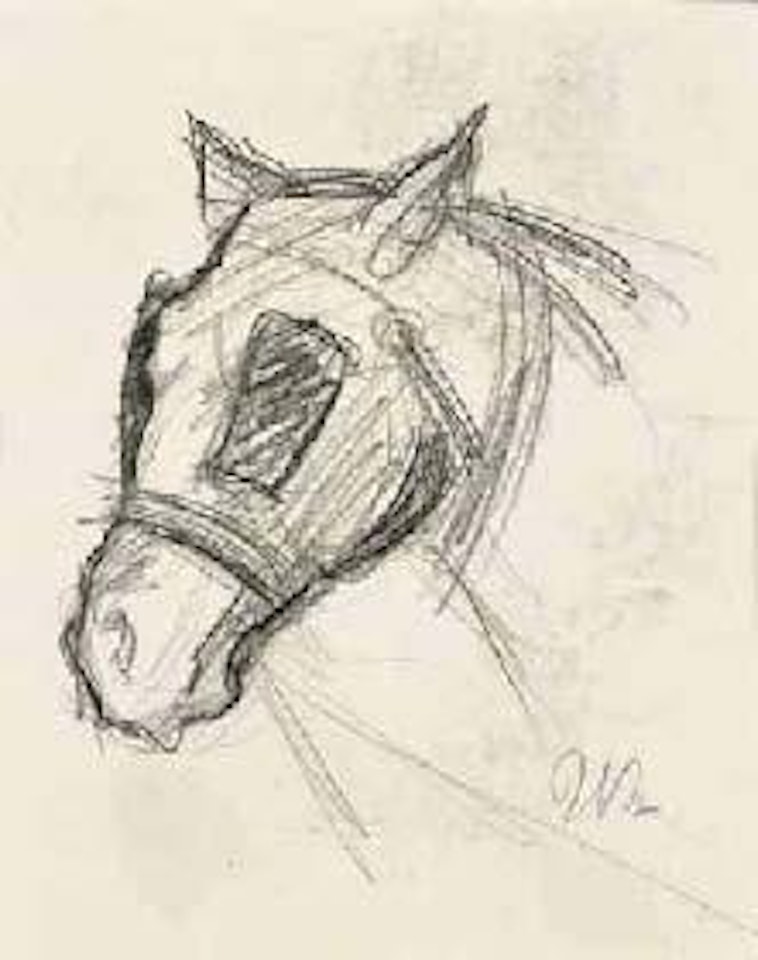 Studio di cavallo by Umberto Boccioni