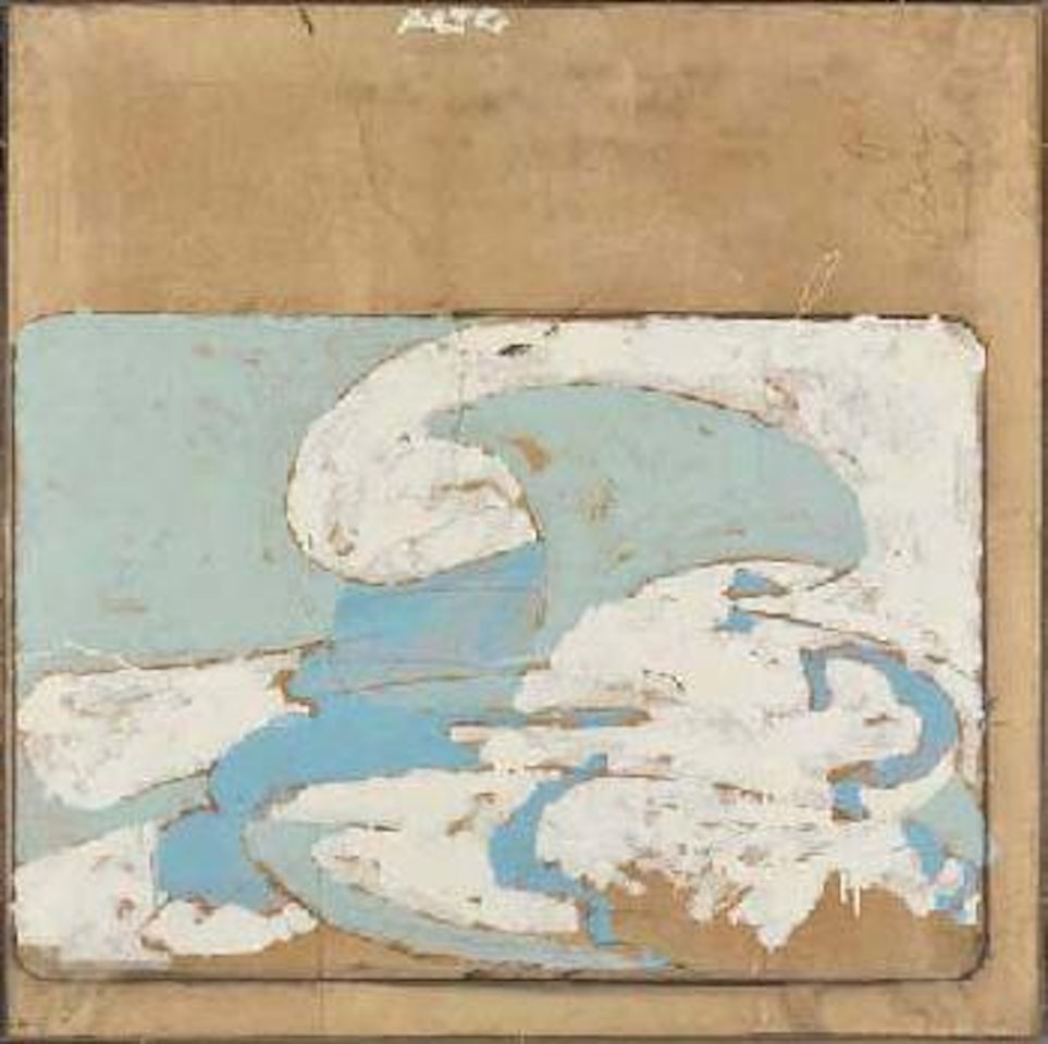 Senza titolo-Paesaggio anemico by Mario Schifano