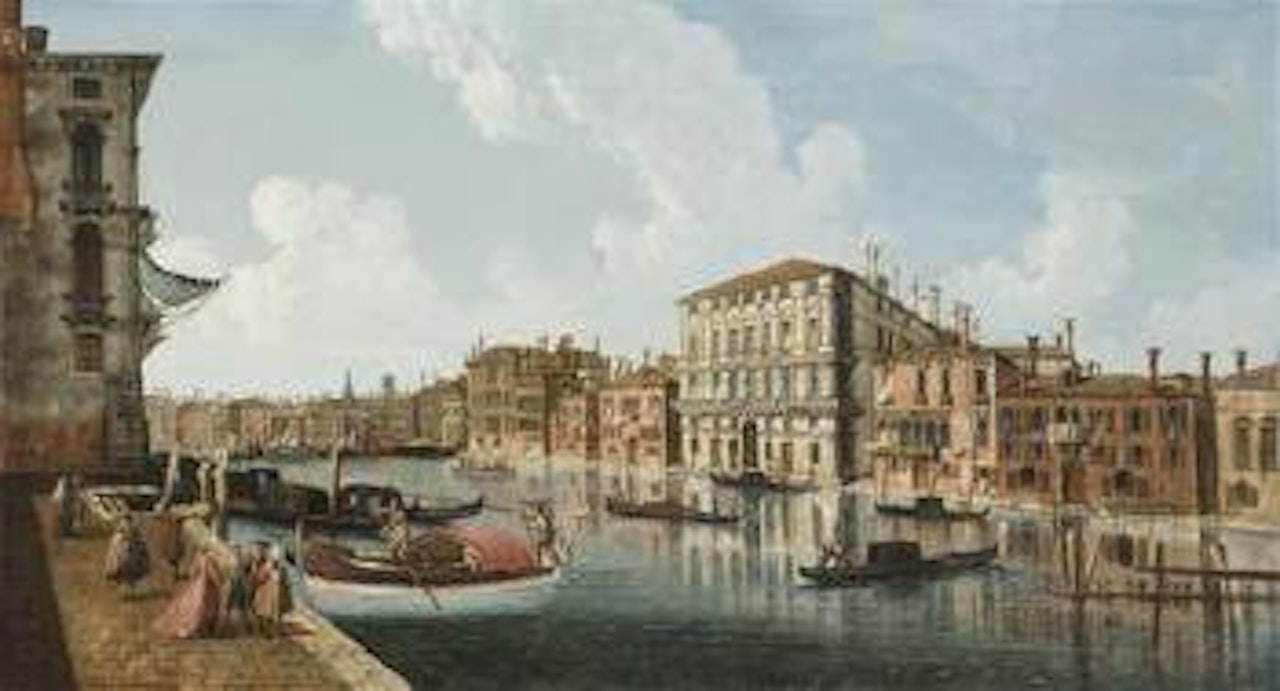 Venice, view of the Grand Canal near the Palazzo Corner della Regina by Michele Marieschi