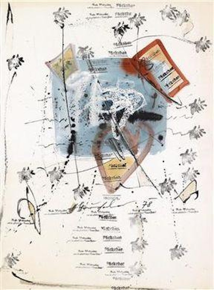 Christmas picture - package by Hans Staudacher