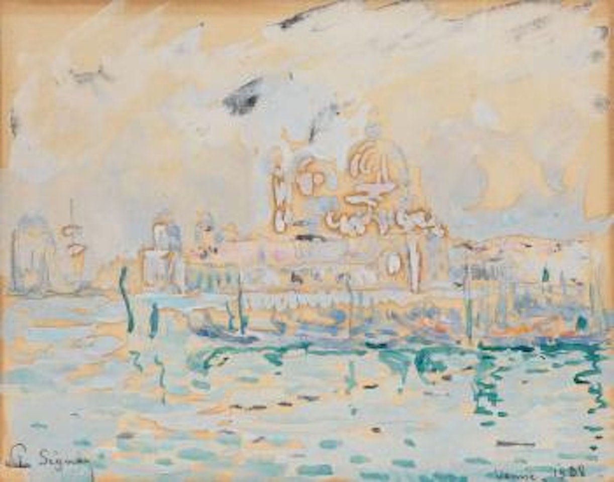 Venise (La salute) by Paul Signac