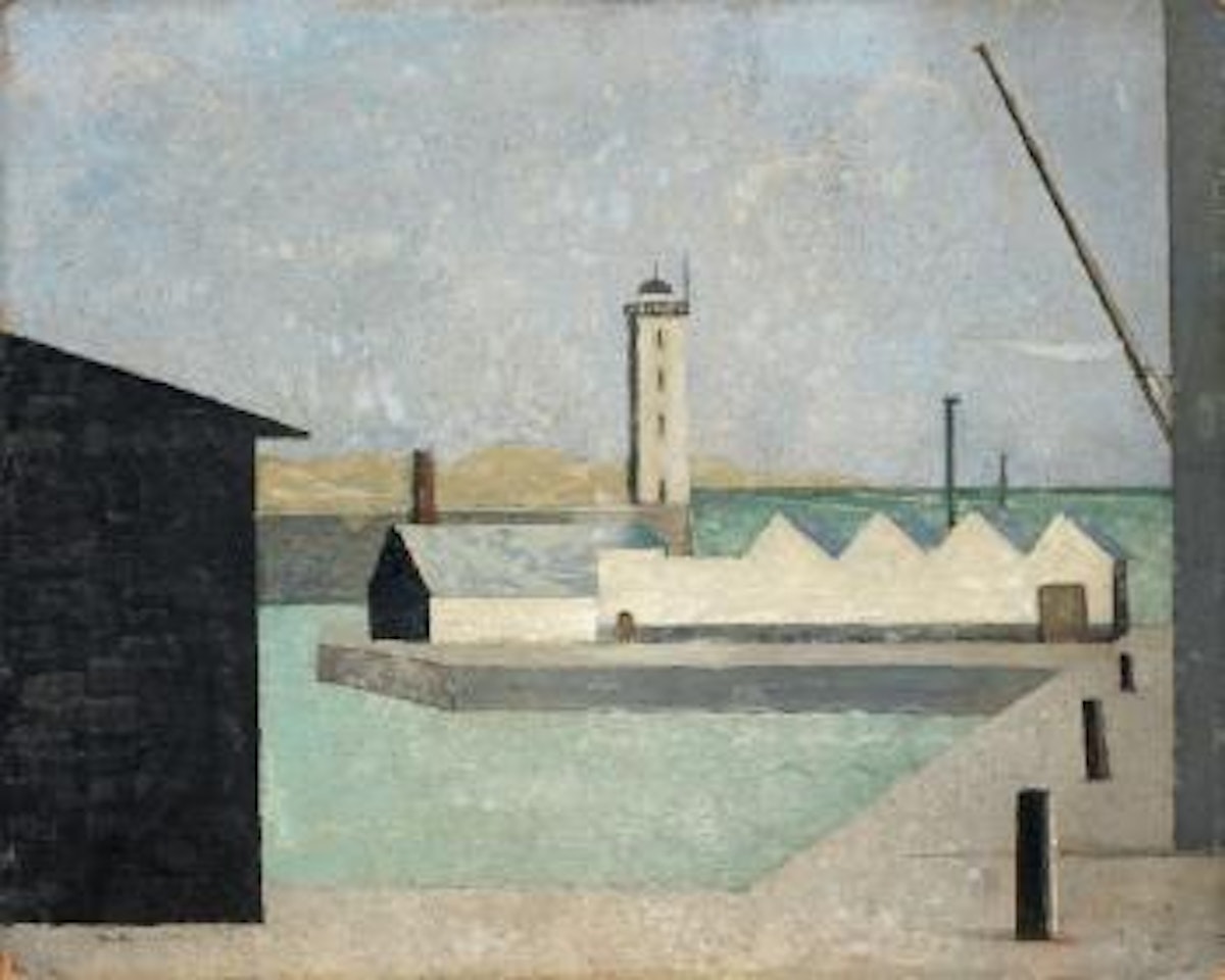 Paysage de Kerity by Louis Marcoussis