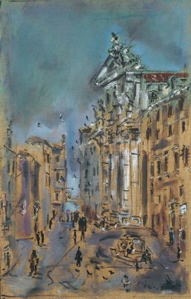 Venezia: Chiesa dei Gesuiti by Filippo de Pisis