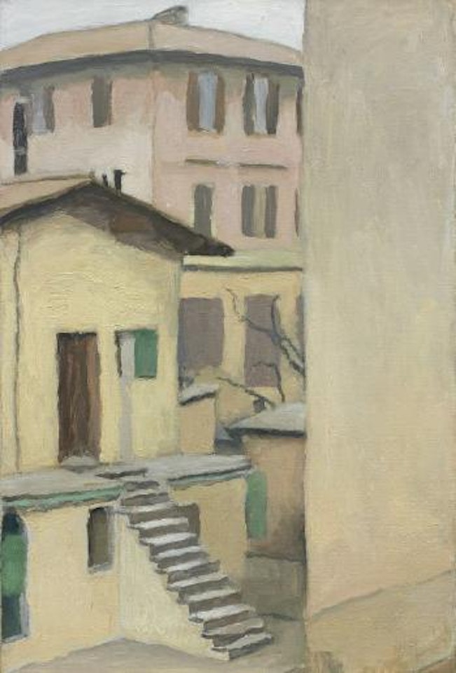 Cortile di via Fondazza by Giorgio Morandi