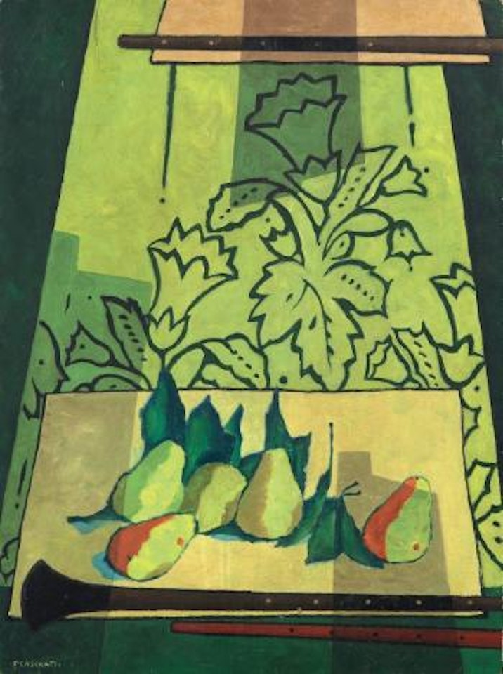 Pere e flauti by Felice Casorati