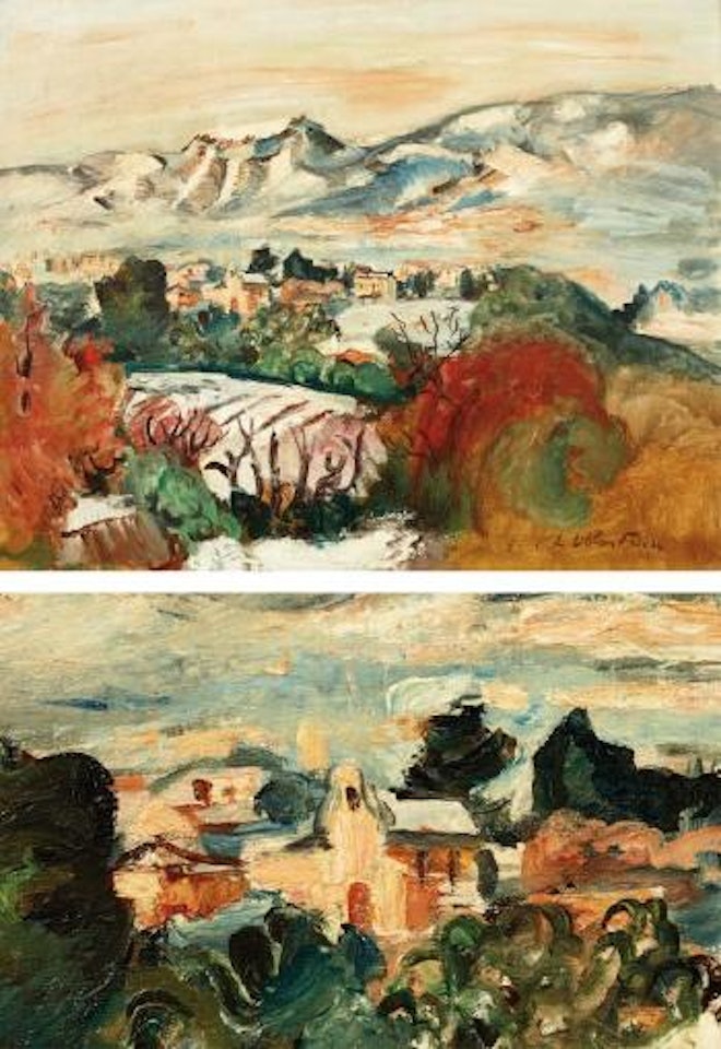 Le mont Coudon, Var by Othon Friesz