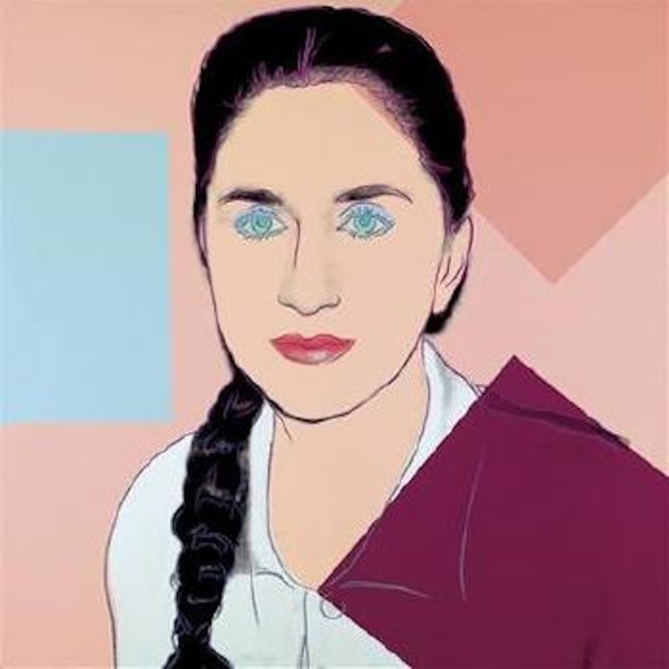 Ms. Giuliana Benetton by Andy Warhol