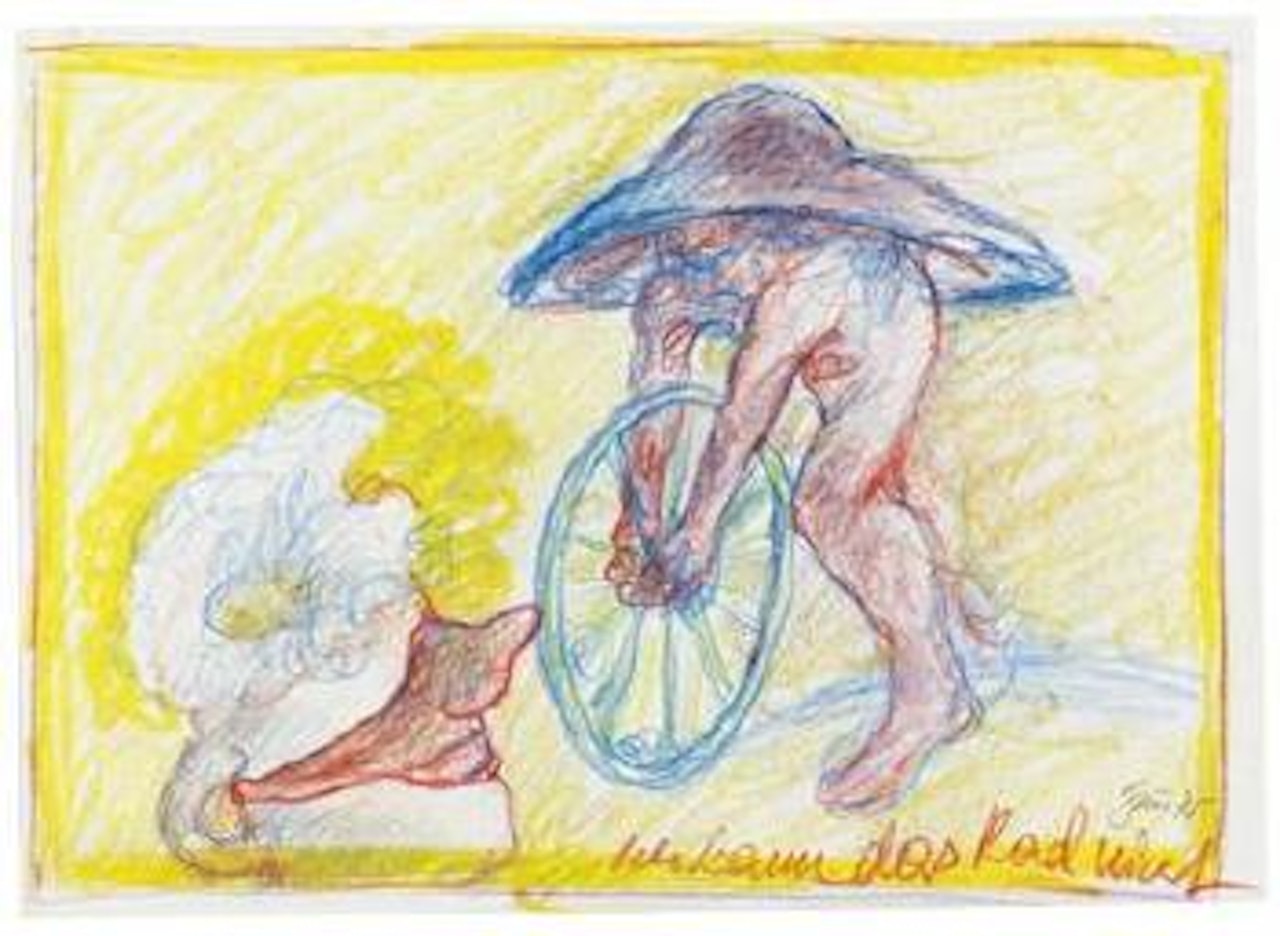 Ich kann das Rad nicht by Gunter Brus