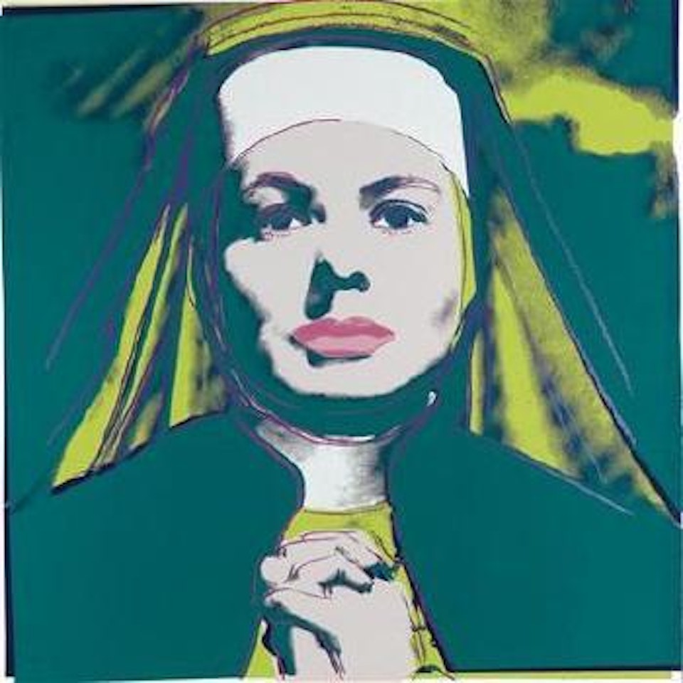 Ingrid Bergmann (The Nun) by Andy Warhol