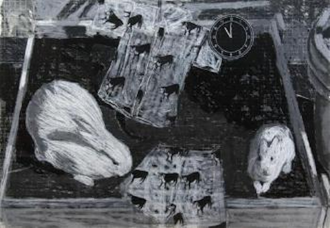 11 A.M. Bull Shirt by Jennifer Bartlett