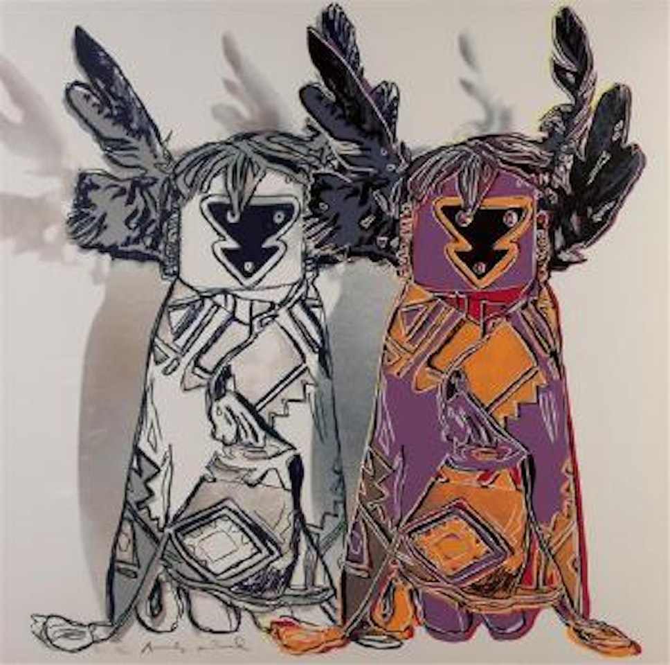 Kachina dolls (from Cowboys and Indians) by Andy Warhol
