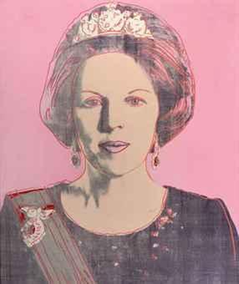 Reigning Queens: Queen Beatrix of the Netherlands by Andy Warhol