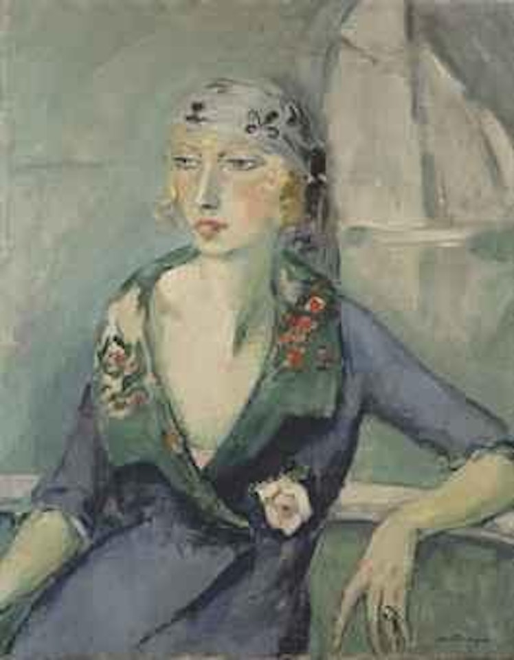La femme au foulard by Kees van Dongen