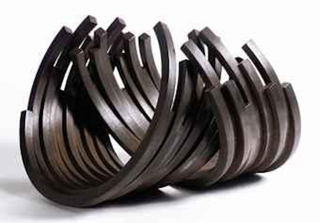 217.5 Arc x 19 (In Two Parts) by Bernar Venet
