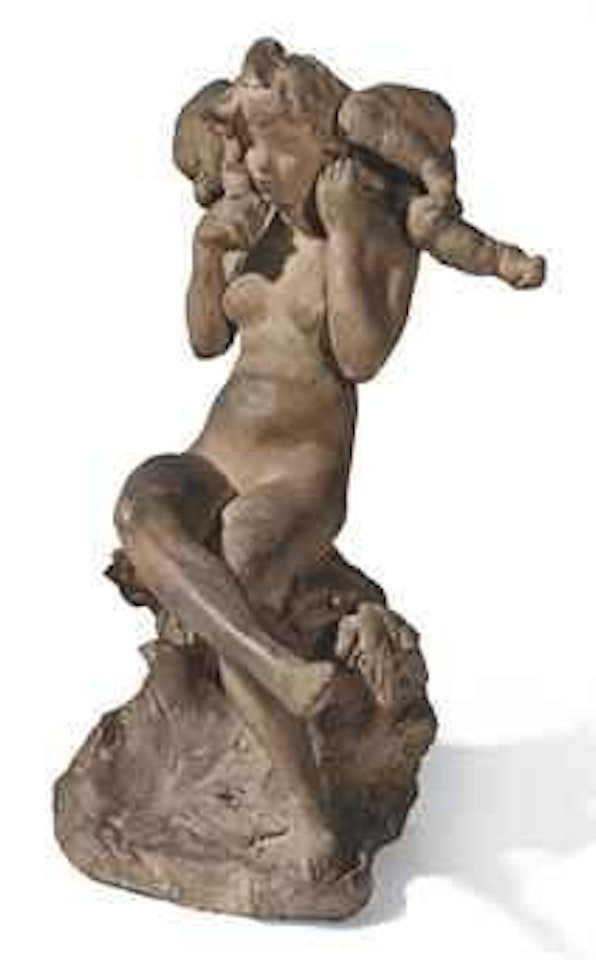 Baigneuse Portant Un Amour En Travers De Ses Épaules by Auguste Rodin