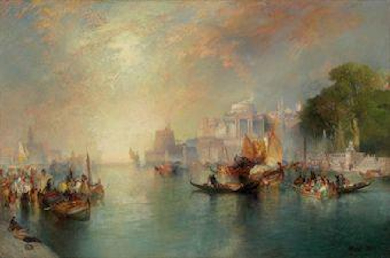 Arabian Nights Fantasy by Thomas Moran