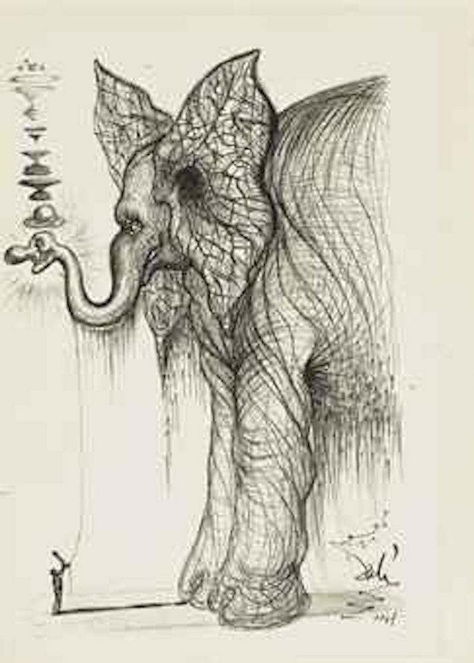 Eléphant by Salvador Dali