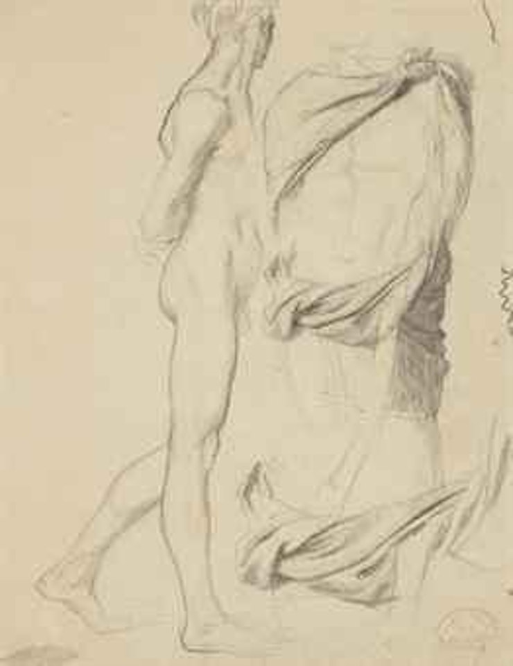 Etudes de nu et de draperie by Edgar Degas