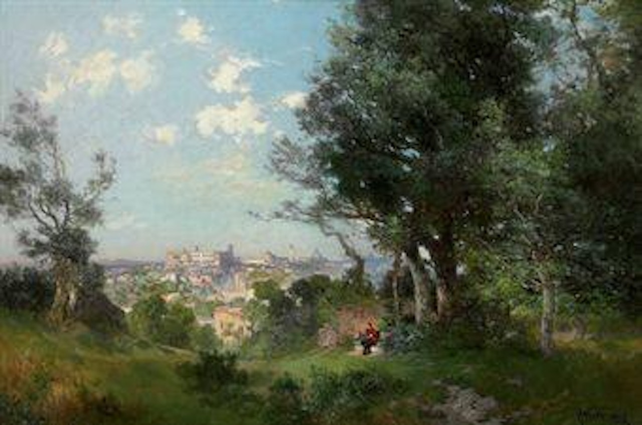 The Palace of Cortez, Cuernavaca, Mexico by Thomas Moran