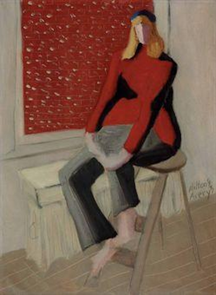 March Seated by Milton Avery