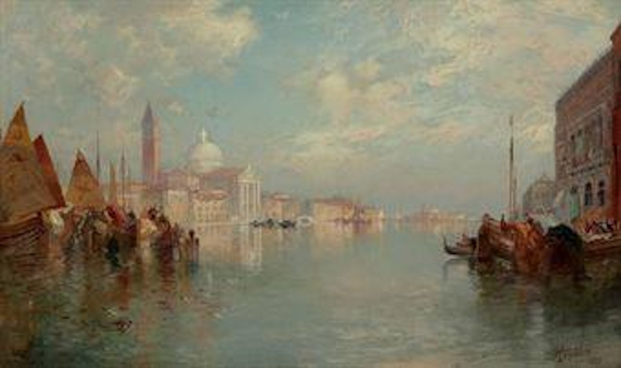 On the Grand Canal by Thomas Moran