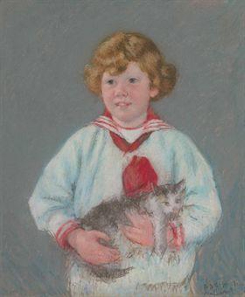 Master Alexander J. Cassatt, Jr. by Mary Cassatt