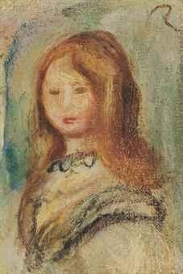 Portrait de jeune fille by Pierre-Auguste Renoir