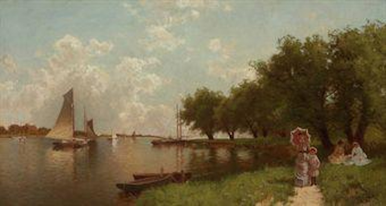 Sag Harbor, Long Island by Alfred Thompson Bricher
