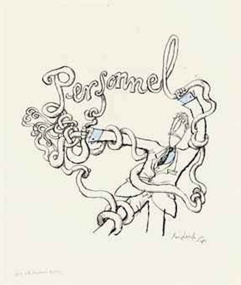 Coping with Personnel Problems by Ronald Searle