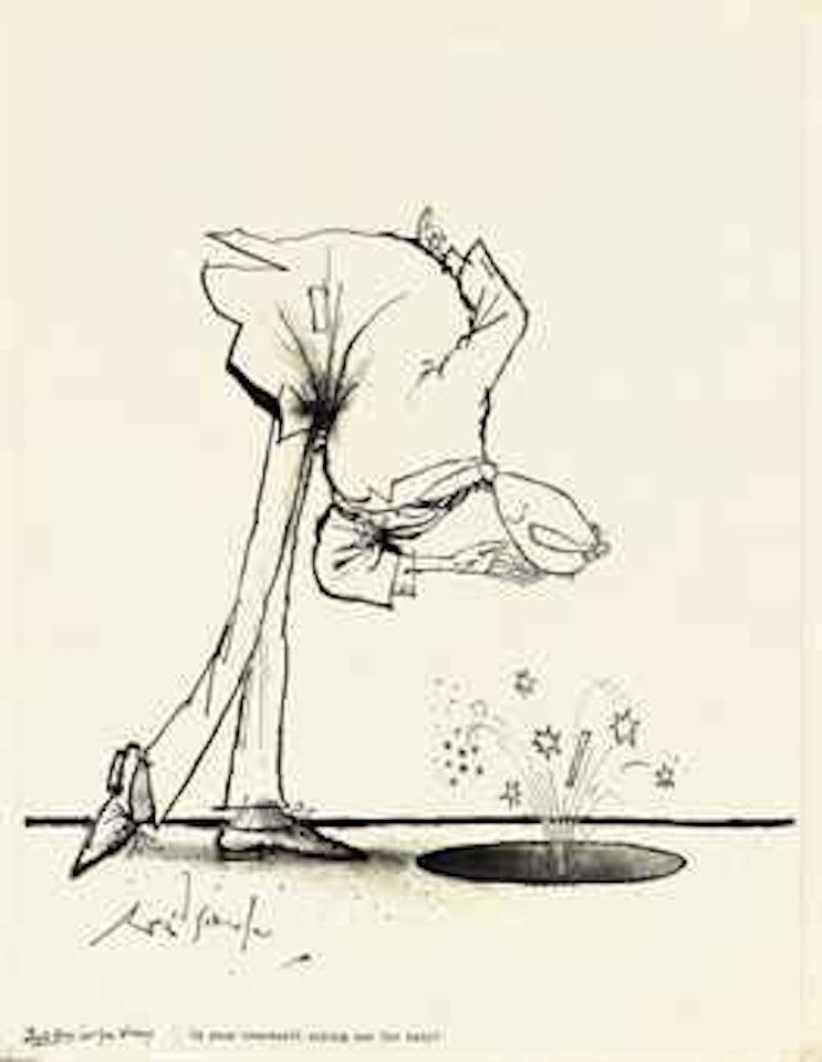 Is your overdraft crying out for help? by Ronald Searle
