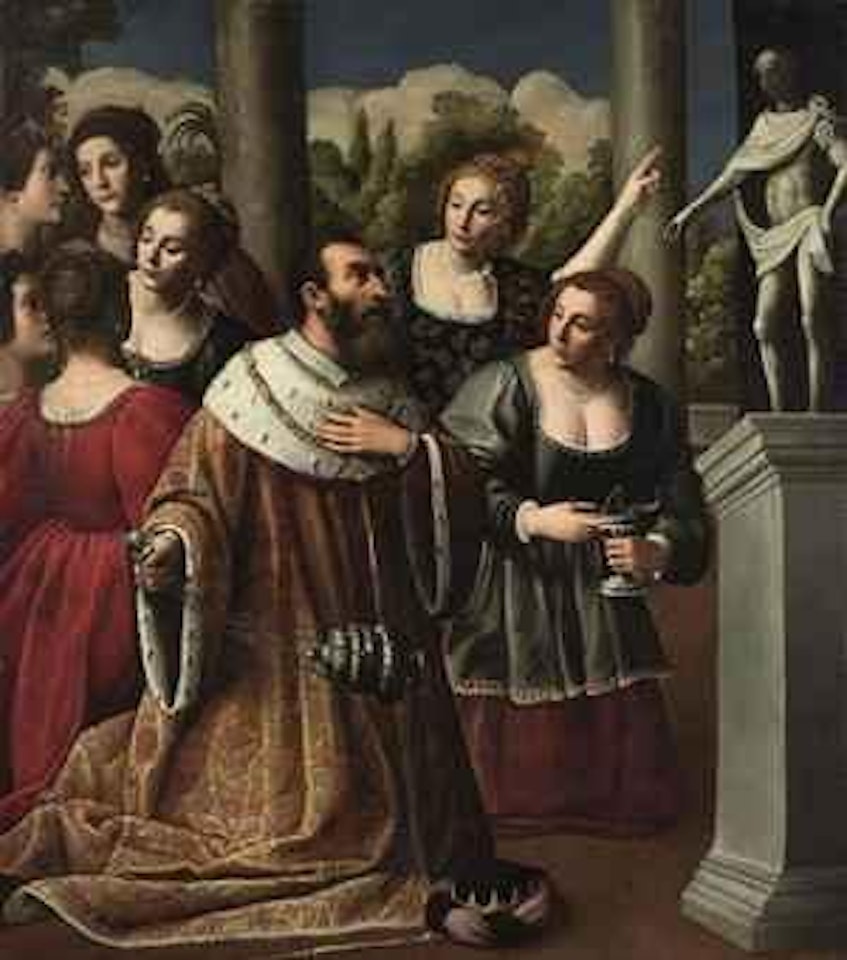 The Idolatry of Solomon by Florentine School