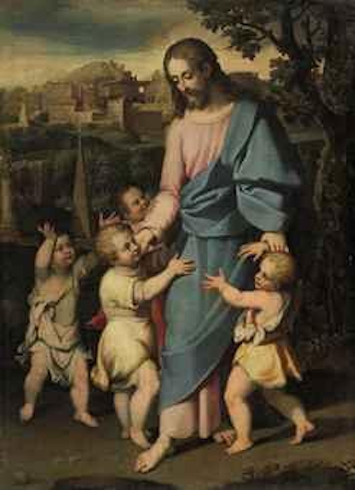Suffer the Little Children to come unto Me by BOLOGNESE SCHOOL