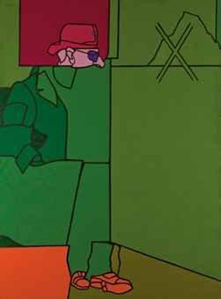 Le peintre by Valerio Adami
